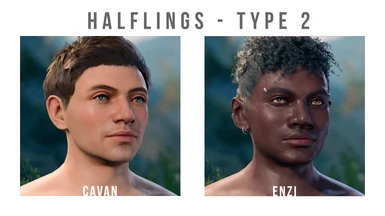 CAVAN, ENZI - halflings, body type 2