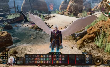 Have Wings your Way - Customizable Angel Wings at Baldur's Gate 3 Nexus ...