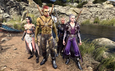Full custom crew; maybe be familiar to Raid Shadow Legends players ;)