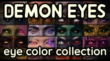 Demon Eyes - Eye Color Collection