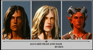 REN's Alucard Hair And Head