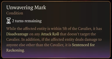 Unwavering Mark (Condition)