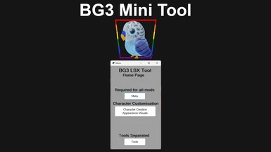 BG3 Mini Tool