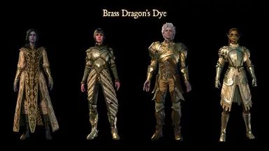 1.0 OLD Brass Dragon's Dye