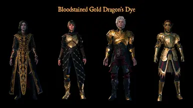 1.0 OLD Bloodstained Gold Dragon's Dye