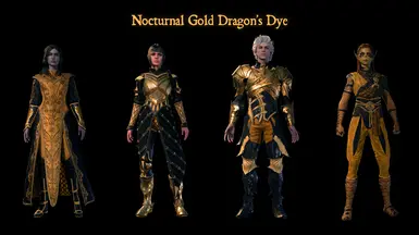Nocturnal Gold Dragon's Dye