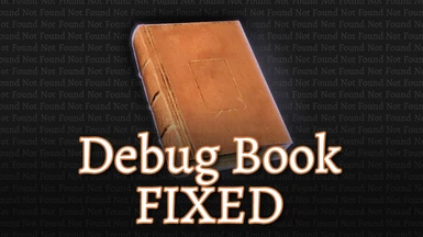 Debug Book Fix