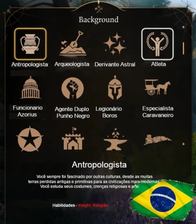 Traducao do Mod Additional Backgrounds para Portuges at Baldur's Gate 3  Nexus - Mods and community