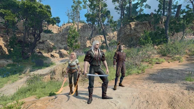 Ciri, Geralt & Dandelion