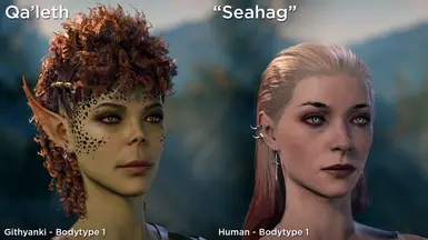 Misc Heads (Qa'leth + Seahag)