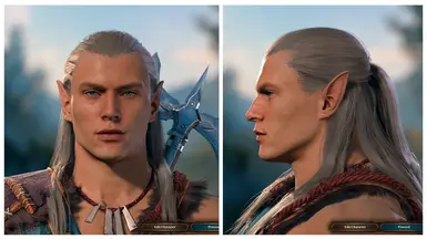 More narrow chin (in optional files)