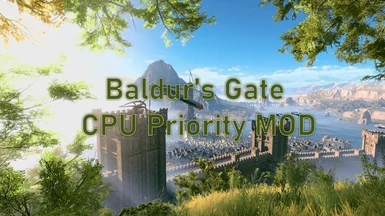 Baldur's Gate CPU Priority MOD