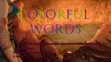 Colorful Words