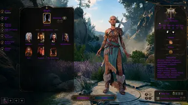 Purple Preset Character Creation