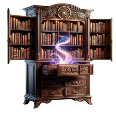 The Infinite Bookcase (Books/Notes)