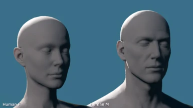 Mannequins (Human) - pretty much the base used for shared icons
