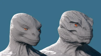 Mannesquins (Dragonborn) - mostly for crests/chins/jaws and tail icons