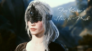 Fire Keeper's Hair and Mask