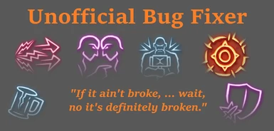 Unofficial Bug Fixer