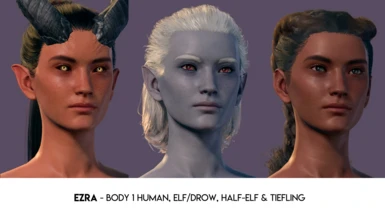 Ezra - Body 1 Human, Elf/Drow, Half-Elf, Tiefling