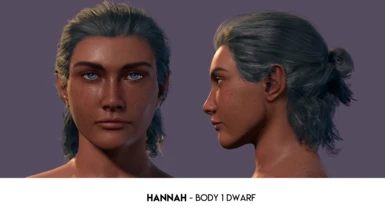 NEW! Hannah - Body 1 Dwarf