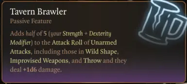 The tooltip cannot display the attack roll properly, so you will have to divide the number by 2 and round down yourself