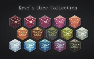 Kryo's Dice Collection