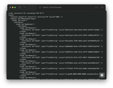 Mod Manager for Mac