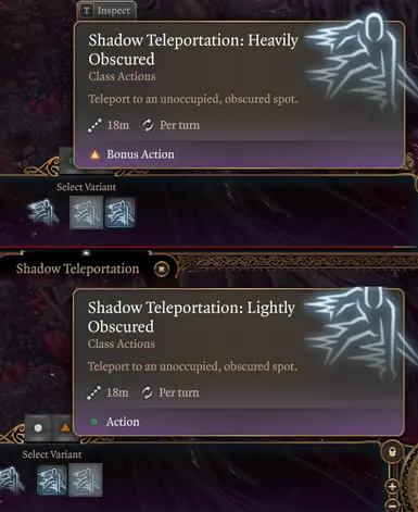 Dark Justiciar boots Edit - Improved Shadow Teleport 1.0.0.0