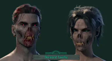 NEW IN V4.5 Decayed Toothy Head