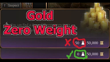 Gold Zero Weight