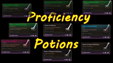 Proficiency Potions