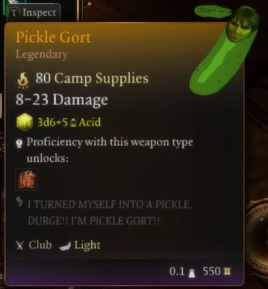 New stats for the most legendary weapon in the game