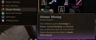 Silvanus' Blessing