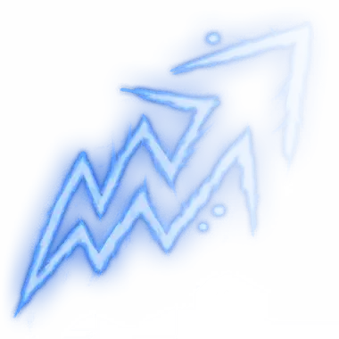 Looks like an upward arrow, since it's improved. 