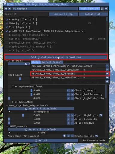Change this for MXAO (Ambient Occlusion)
