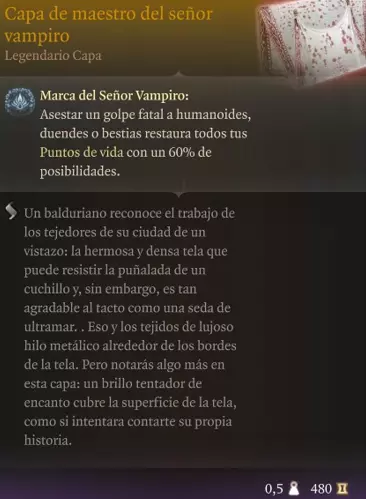 Master's Cloaks - Spanish