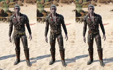 A, B, C