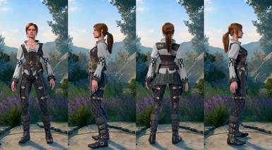 Armor 4 Side Preview ( Short Skirt )