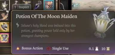 A gift from the Moon Maiden herself. Our prayers have been answered!