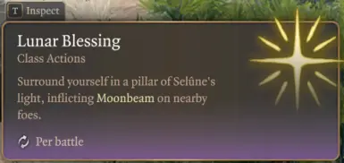 A powerful blessing, sure to aid in the vanquishing of Her foes.