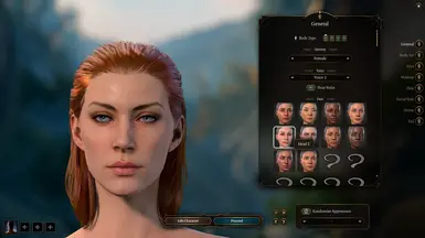 Mizora Replacer For Human Head 5 At Baldur's Gate 3 Nexus - Mods And 