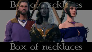 all necklaces have 3 color variant