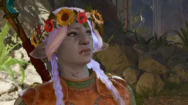 Works in Patch 7! Kay's Hair Mod works for it as well.