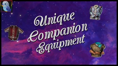 Unique Companion Equipment