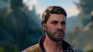 Vanilla face textures w/ Gale with Short Hair