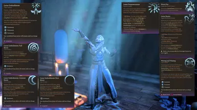 Subclass spells and features.