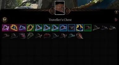 All the hats that are effected by this mod.