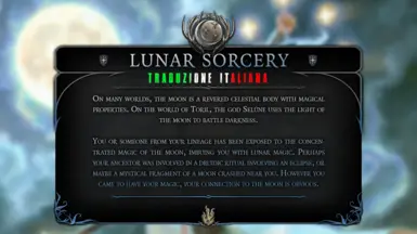 Lunar Sorcery Sorcerer Subclass ITA At Baldur's Gate 3 Nexus - Mods And ...