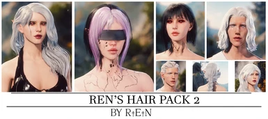 REN'S HAIR PACK 2